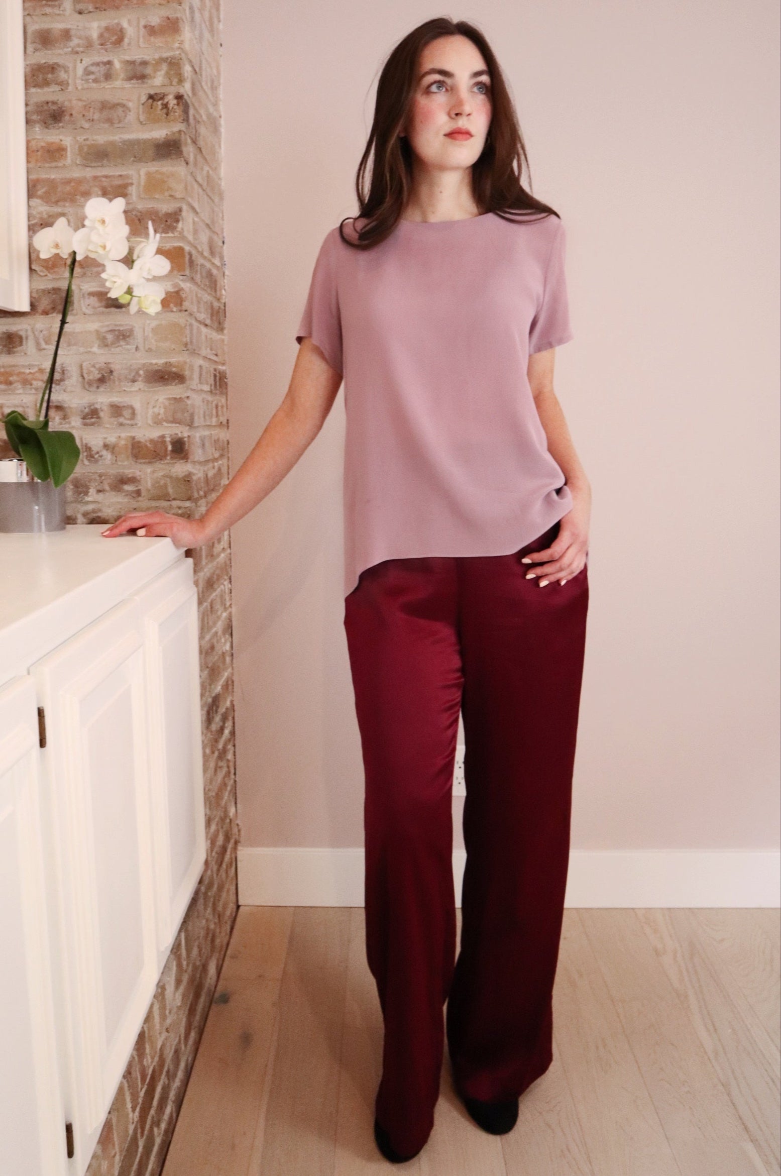 Washable Silk Pant