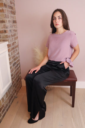 Washable Silk Tee